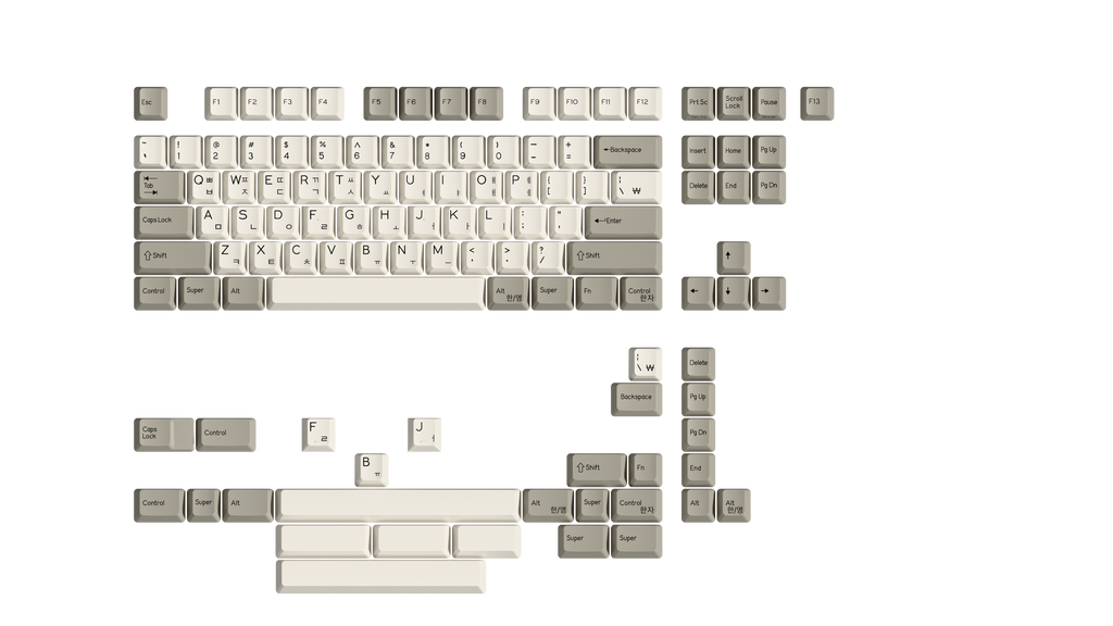 DCS Hangul PBT (Pre-Order)