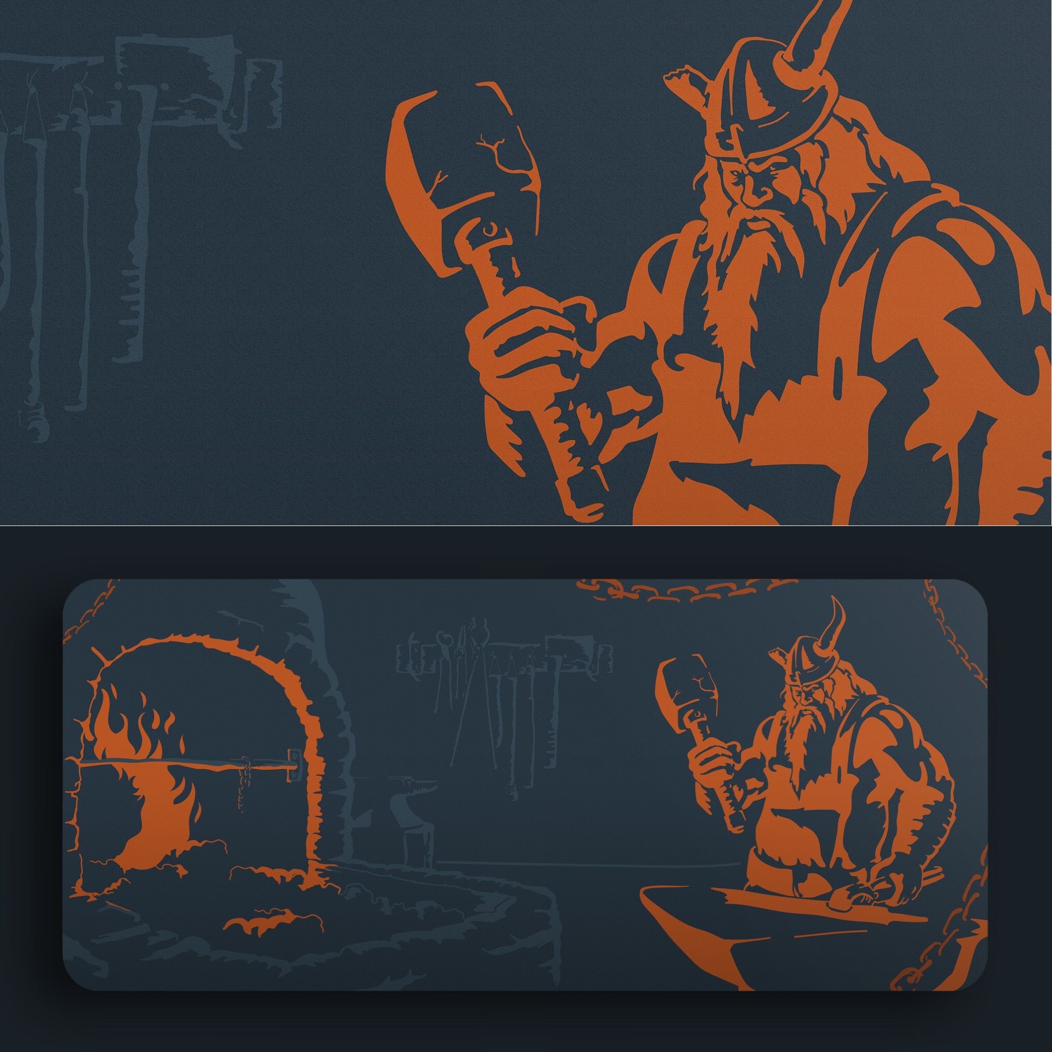 GMK Re-Forged Deskmat