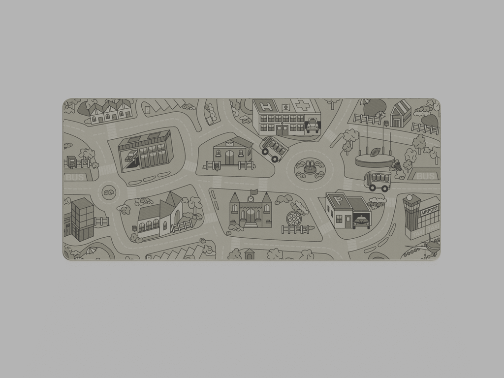 Busy Town Deskmat R3