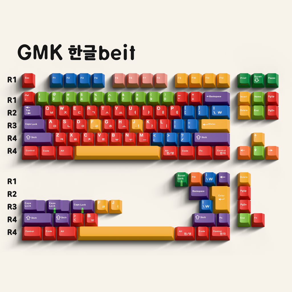 GMK CYL Hangulbeit (In-stock)