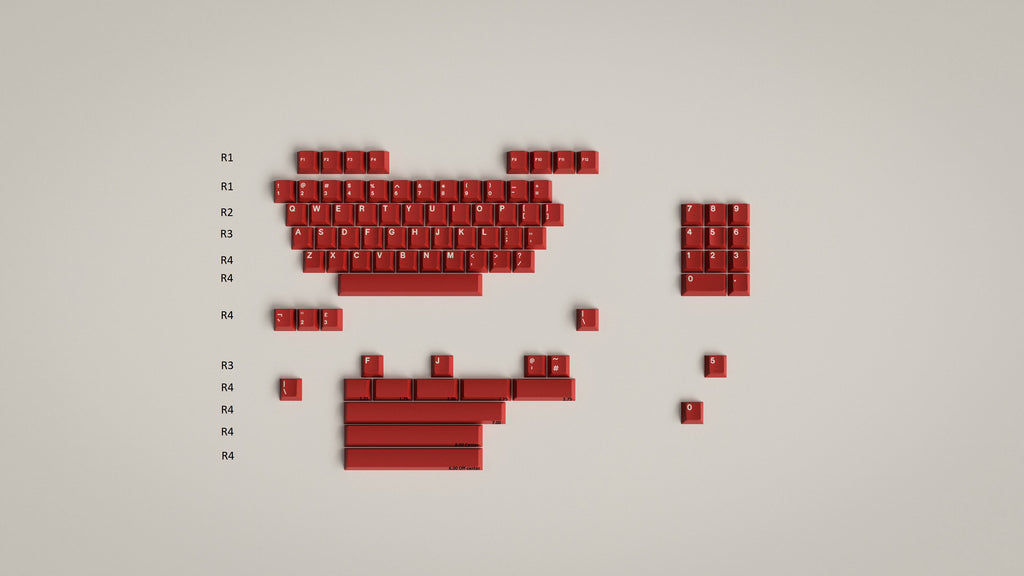 GMK Classic Red (In-stock)