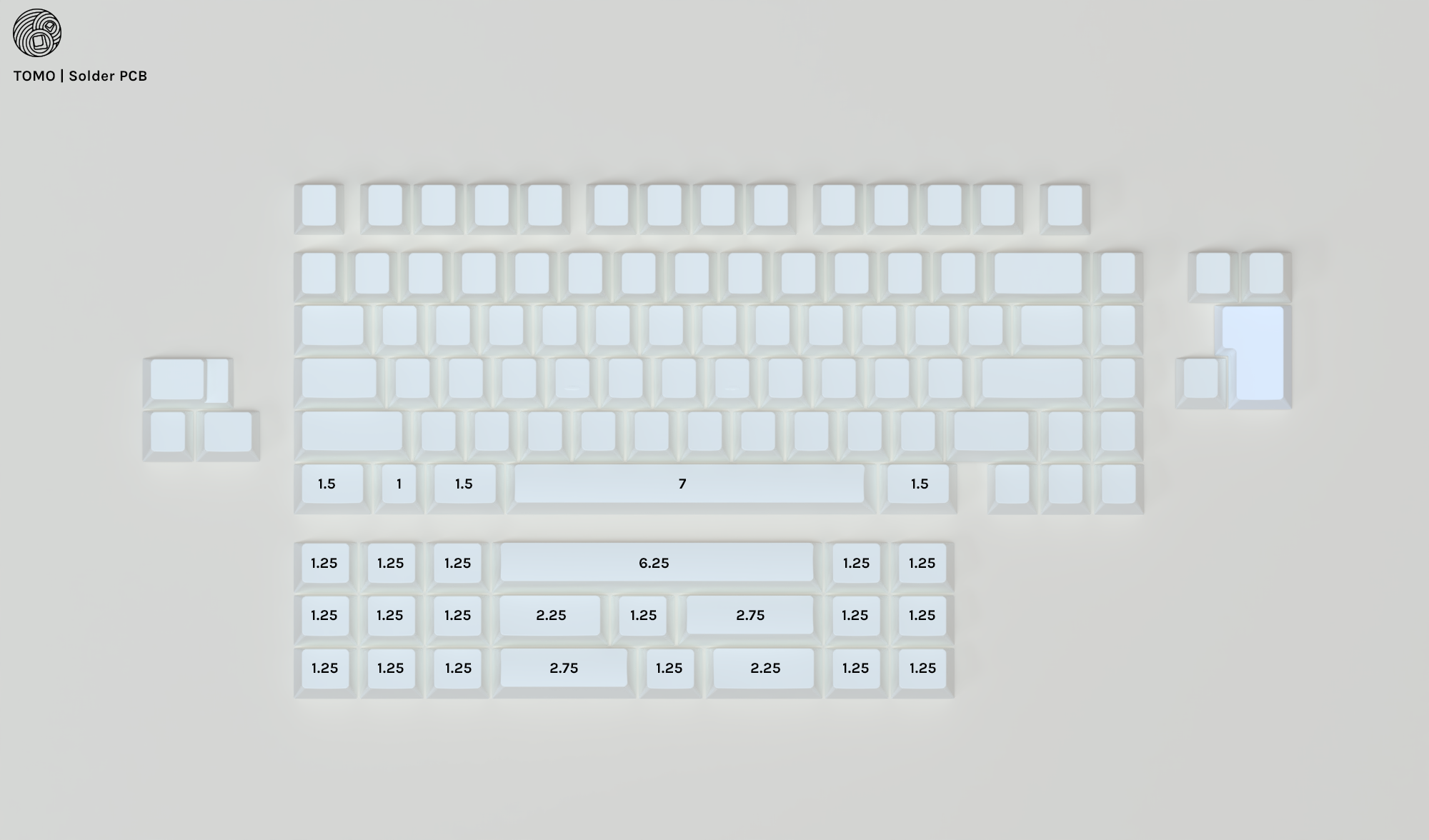 MONOKEI x TGR - Tomo 75% (Extra Parts) (In-stock)